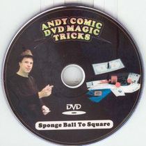 DVD - Sponge Ball to Square by Andy Comic