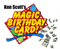 Magic Birthday Card w/ Money Appearance