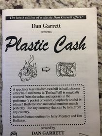 Dan Garrett's Plastic Cash Improved