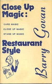 Close Up Magic- Restaurant Style by B. Govan.jpeg